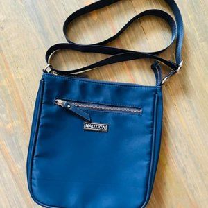 Nautica nylon navy crossbody bag